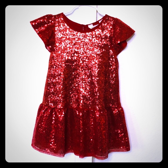 Shimmery Red Dress or Top for an older girl - Picture 1 of 4